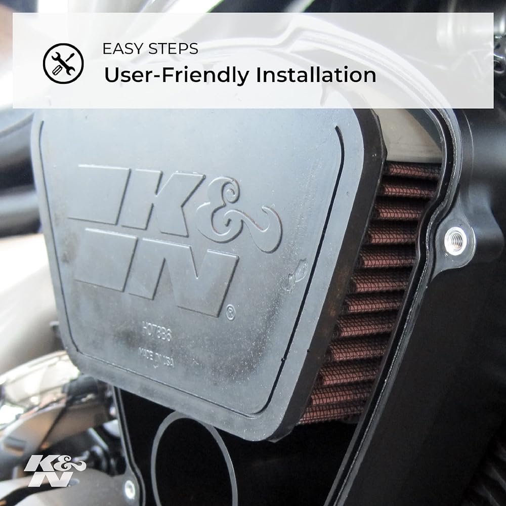 K & N engine air filter: High performance, premium, power sports air filter: 2009-2019 SUZUKI (C90 Boulevard Boss C90T M90 C1500BT Interpretation VL1500BT) SU-1409