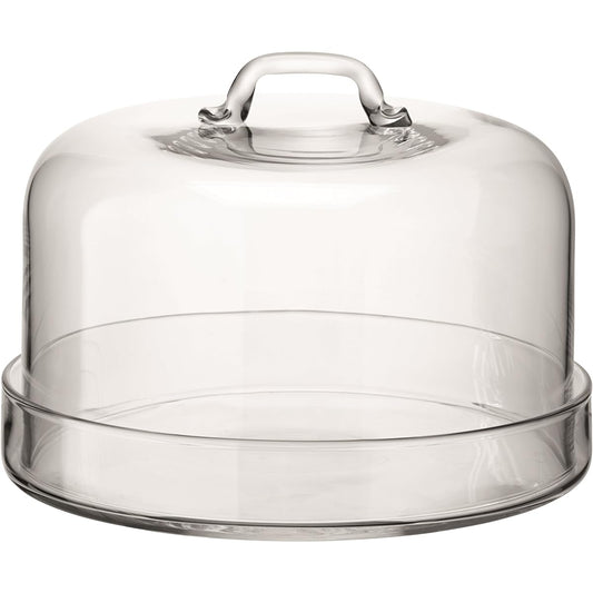 LSA Plate & Dome Clear Diameter 24cm SERVE G916-24-301