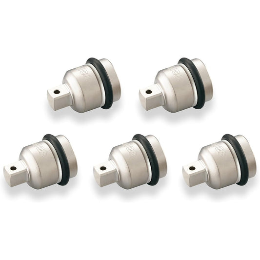 TONE Impact Socket Adapter NA64-5S Drive Angle 19.0mm (3/4") &12.7mm (1/2") 5 Pieces