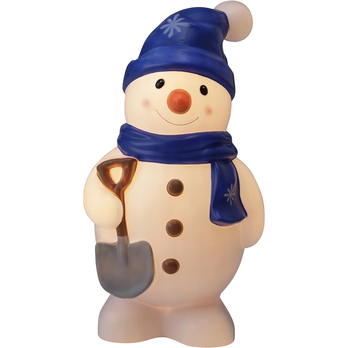 Takasho Garden Light Blow Light Snowman Approximately Width 31cm x Height 58cm Champagne Gold Illumination Outdoor Indirect Lighting Waterproof Welcome with a friendly smile Resin LIT-BL03L