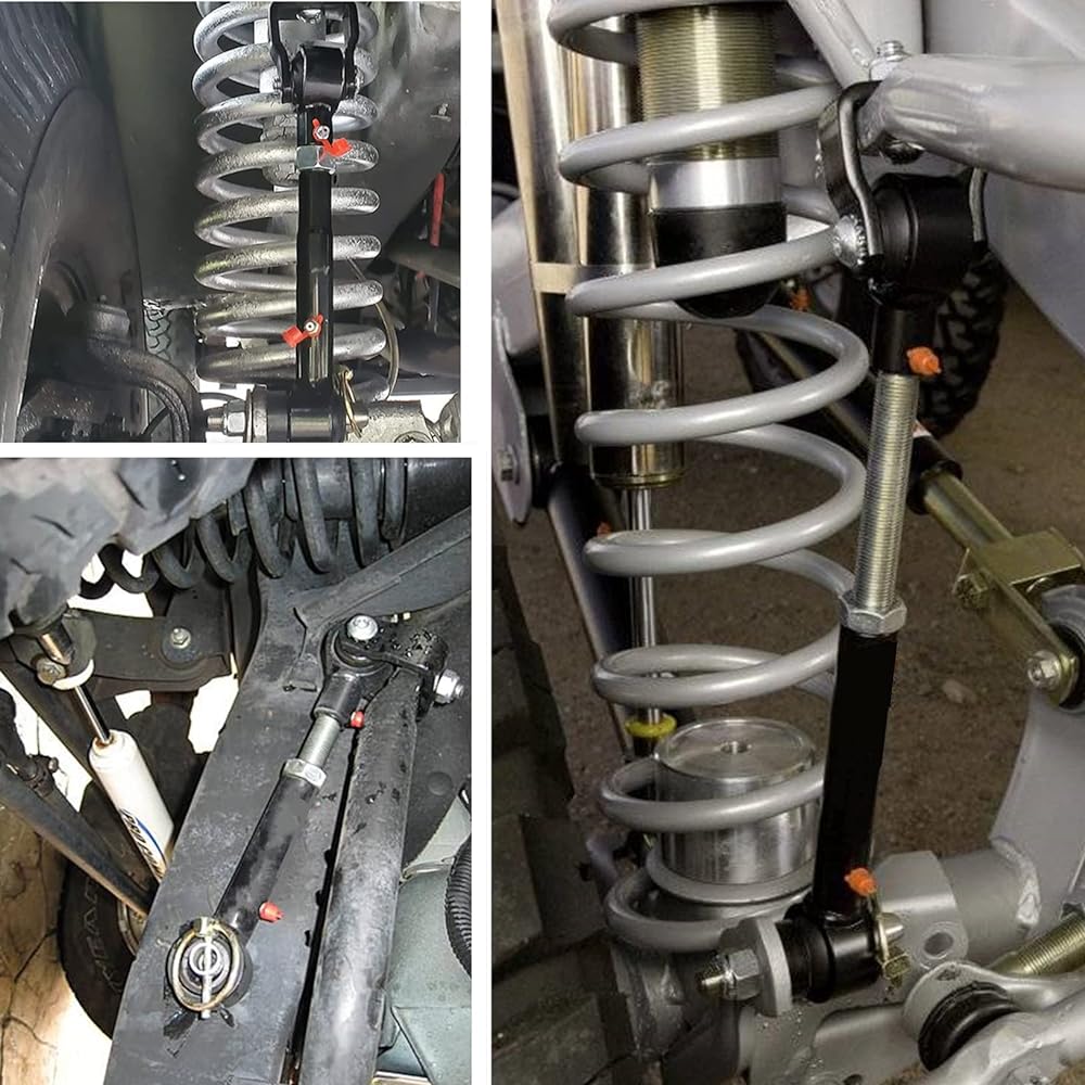 Timilge Adjustable Front Swear Quick Disconnect System Up Grade Wrangler 1998-2006 TJ Cherokee 1984-2001 With 2.5-6 inch lift for XJ