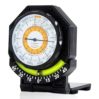 Sun Company Altitil -Dashboard Altimeter's Altimeter Lint Op -Road Car | Read altitude/pressure/inclination