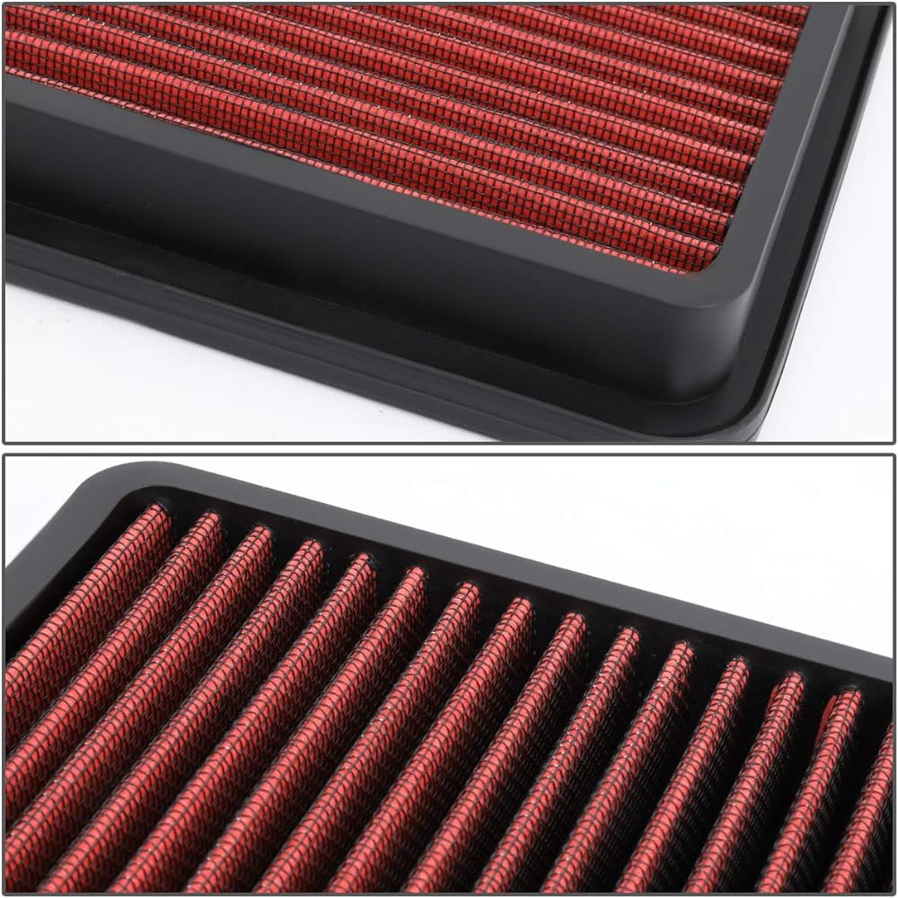 DNA MOTORING AFPN-183-RD High flow rate Washing engine drop-in-panel air filter
