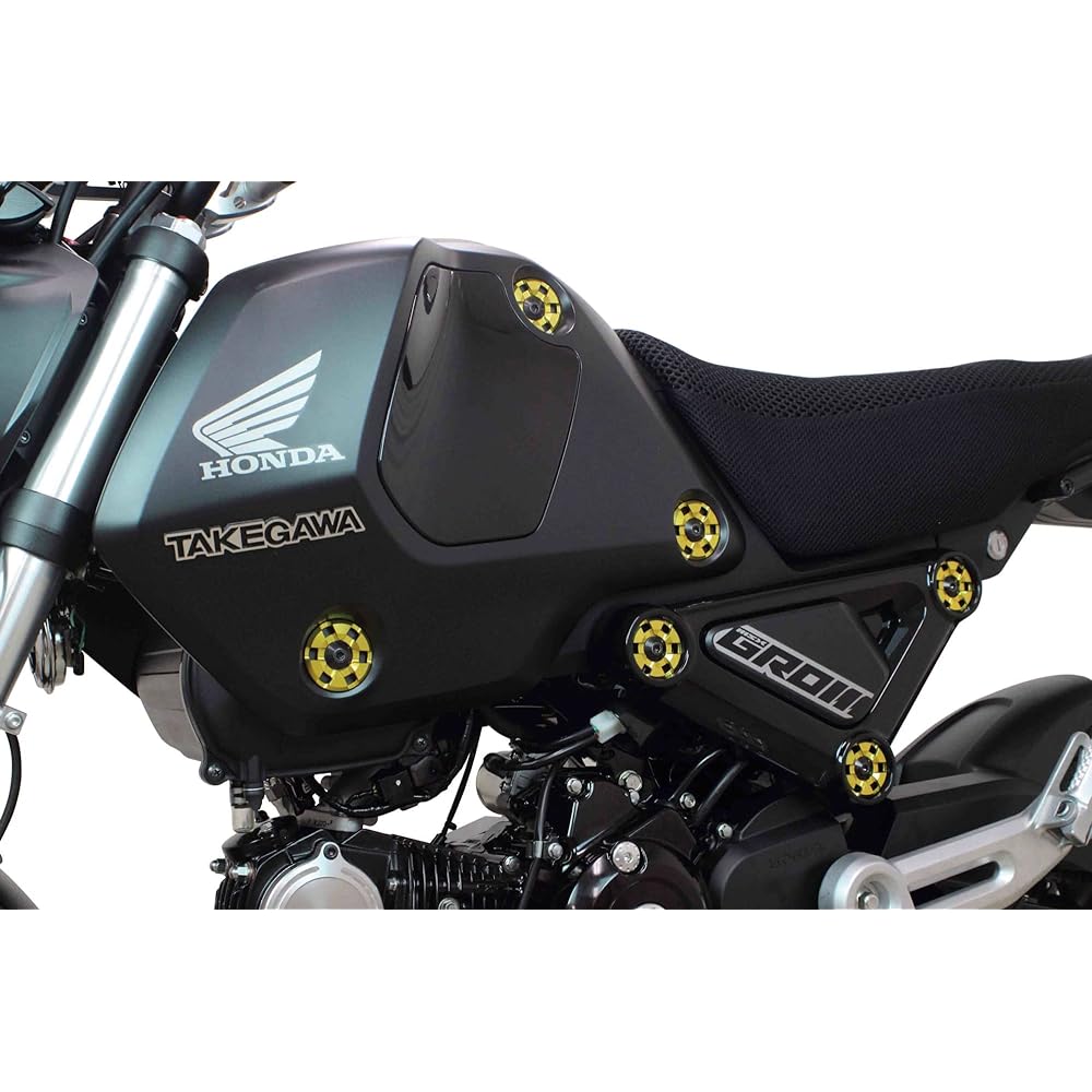 SP TAKEGAWA Aluminum Machined Side Color Gold 6 Pieces GROM (JC92)/MSX GROM 09-11-0262
