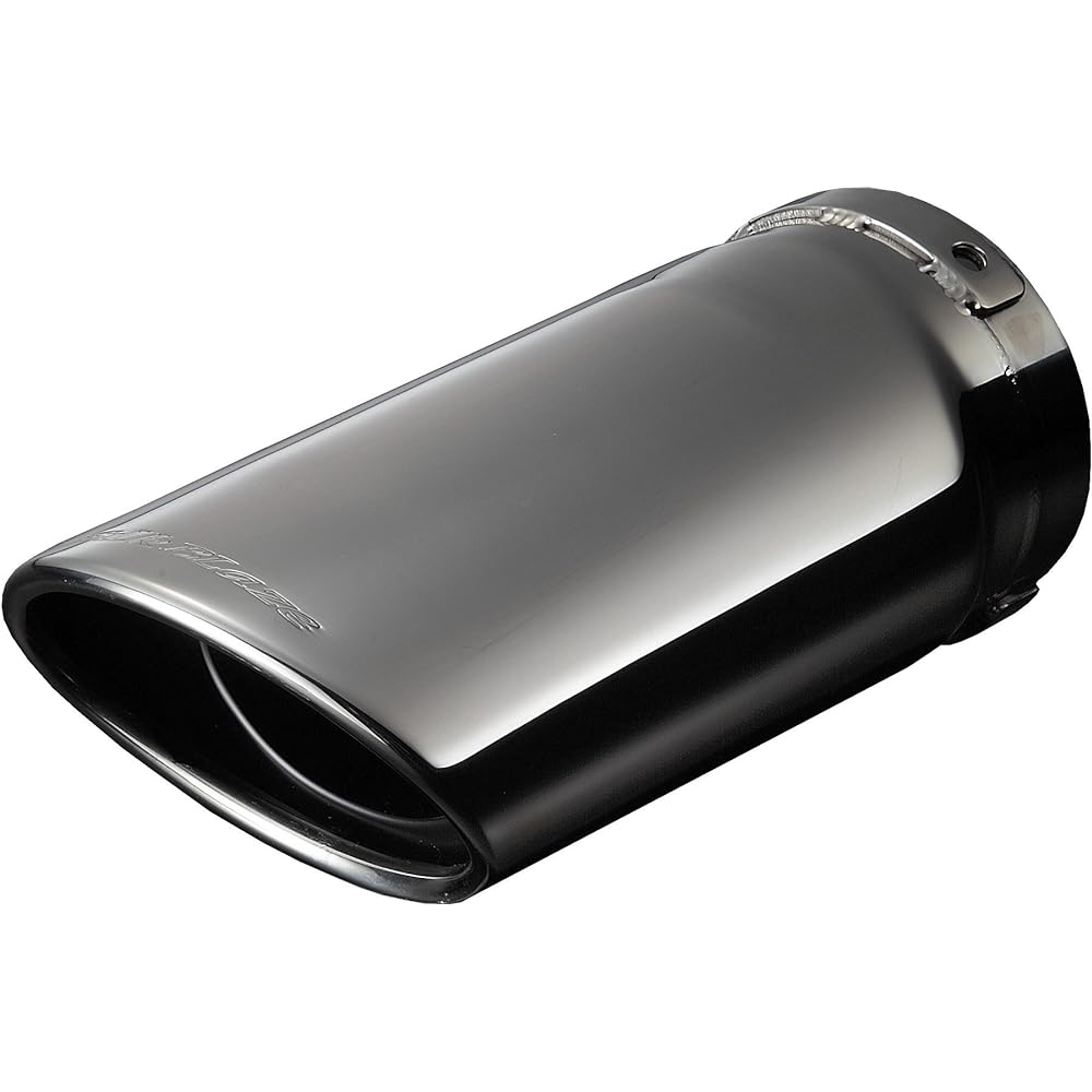 SilkBlaze Muffler Cutter/Oval Black 200 Land Cruiser SB-CUT-048