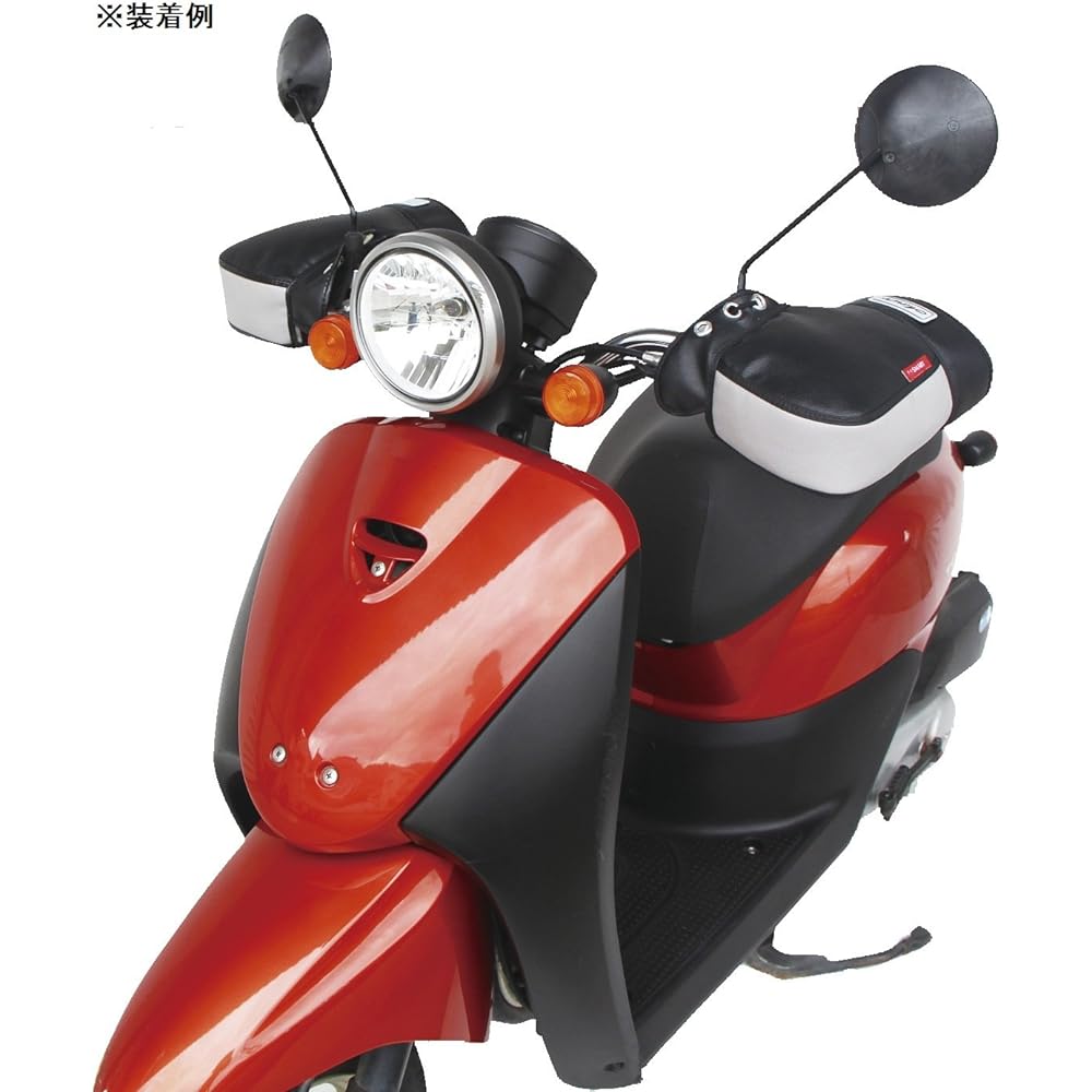 Okubo Seisakusho Motorcycle [F-1 Smart] Cold Protection Handle Cover (Gray) F1SM-3650