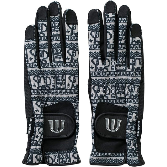 M U SPORTS Women's Gloves for Both Hands 703D6816
