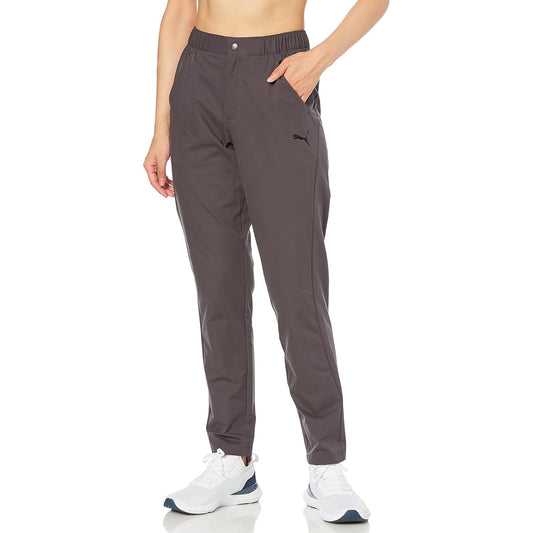 PUMA 677707 Women's PCPC Woven Tapered Full-Length Pants