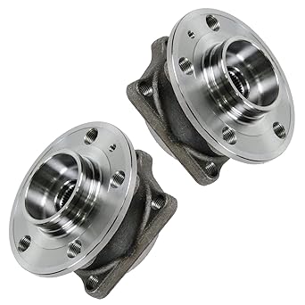 TRQ rear wheel hub & bearing left and right pairs 03-11 VOLVO XC90 XC-90 for AWD
