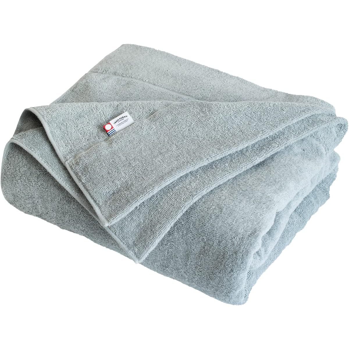 Tramparan Towel Blanket Imabari Single Couverture Standard Approx. 140 x 190cm Made in Japan Imabari Towel 100% Cotton (Neutral Gray)