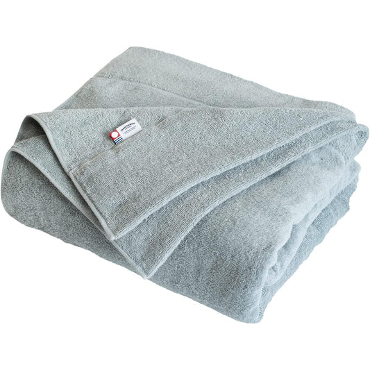 Tramparan Towel Blanket Imabari Single Couverture Standard Approx. 140 x 190cm Made in Japan Imabari Towel 100% Cotton (Neutral Gray)