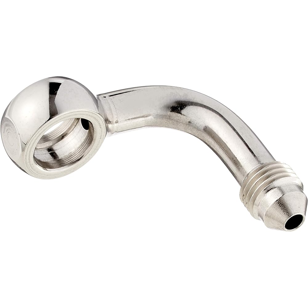 GOODRIDGE Banjo Adapter 90 Degree Stainless Steel #3 B599-03C