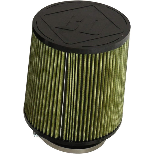 BD DIESEL 1401604 High flow washable air filter 4 -inch inch inlet fit scorpion turbo kit high flow washable air filter