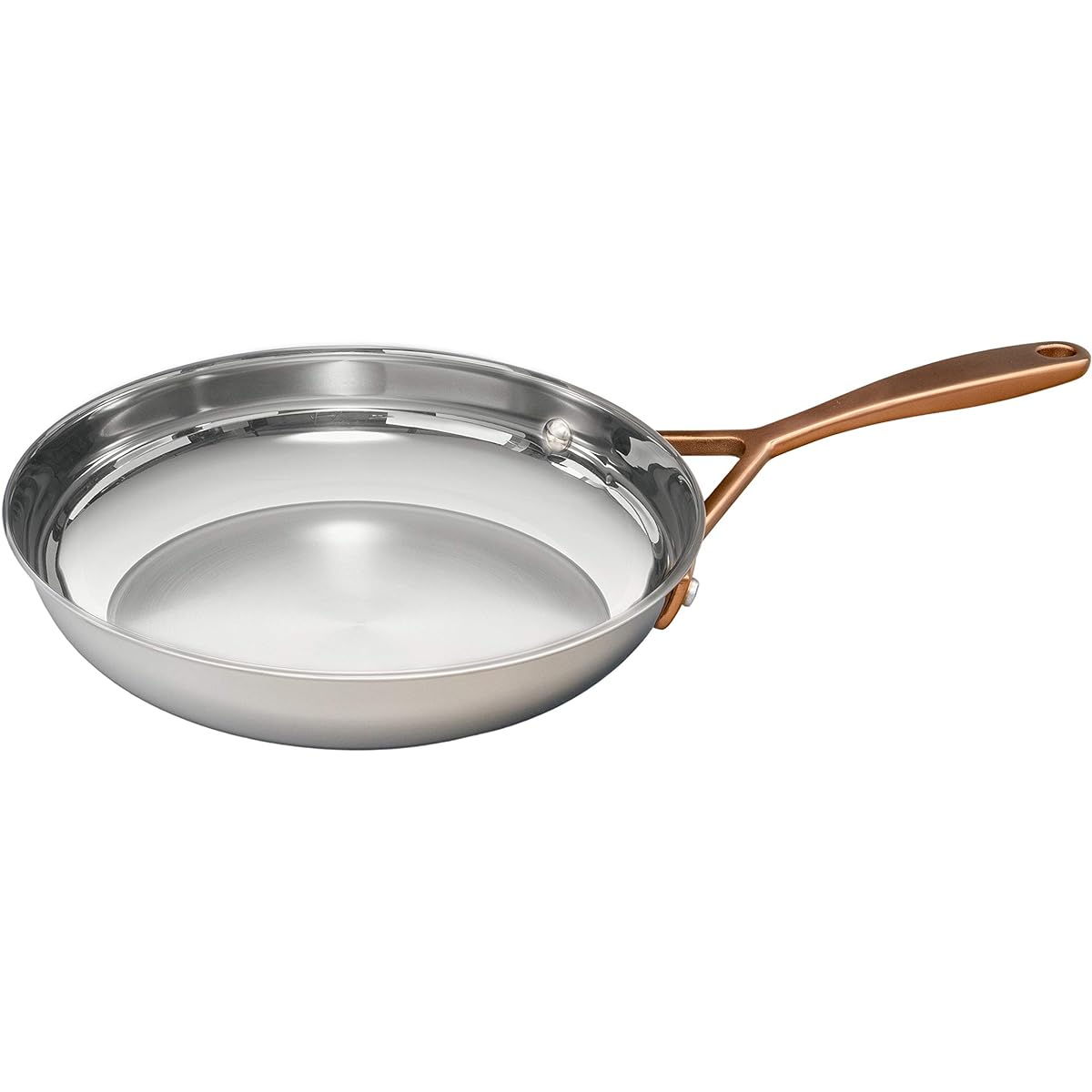 Zwilling J.A. Henckels Japan "Bella Sera Rose Gold Frying Pan 20cm" Stainless Steel 3 Layer Bottom Structure IH Compatible Dishwasher Safe 10 Year Warranty [Japanese Official Product] 71168-200