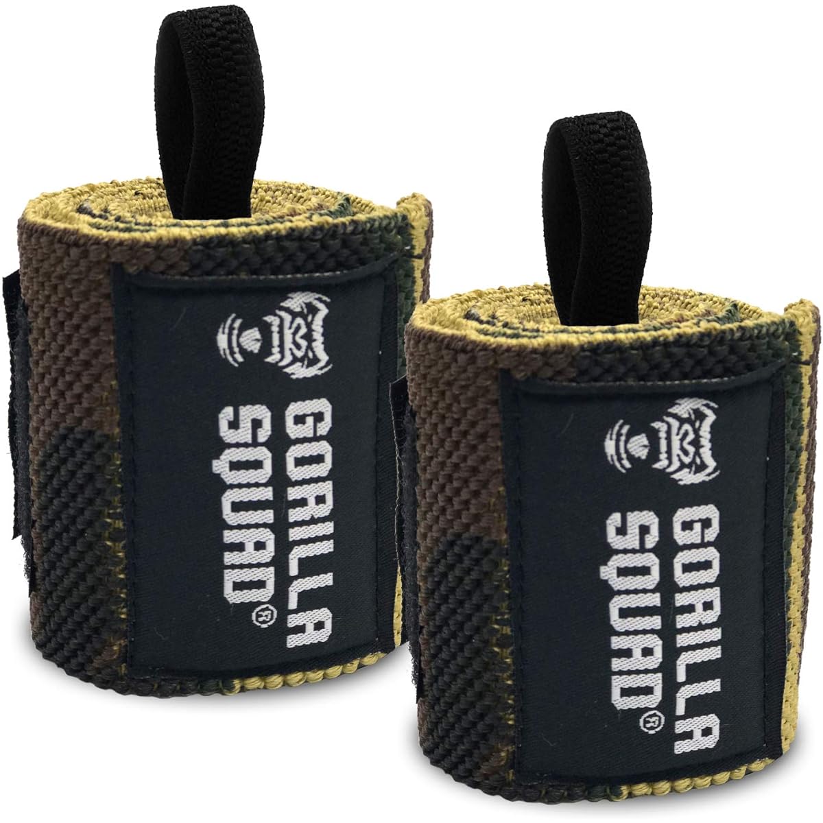 GORILLA SQUAD Wrist Wrap 60cm (24 inches) Wrist Support Muscle Training Weight Training Weight Lifting Stiff