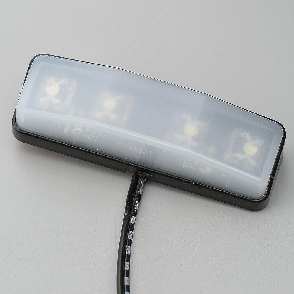 Daytona Motorcycle Number Light Number Angle 45° LED License Lamp 75646