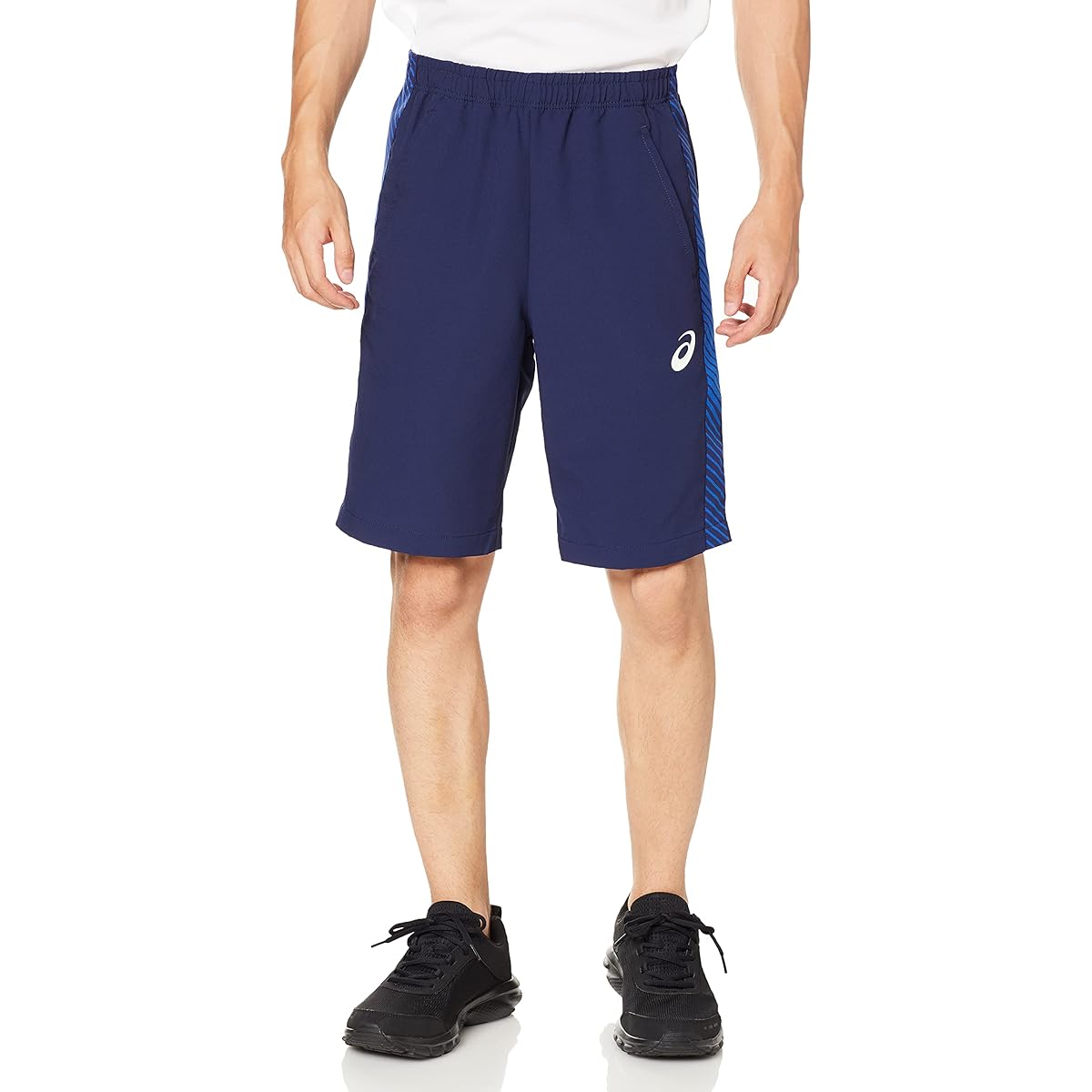 [ASICS] Training Wear Training Wear Cross Half Pants 2031C003 Men's Peacoat Japan XL (Equivalent to Japanese Size XL)