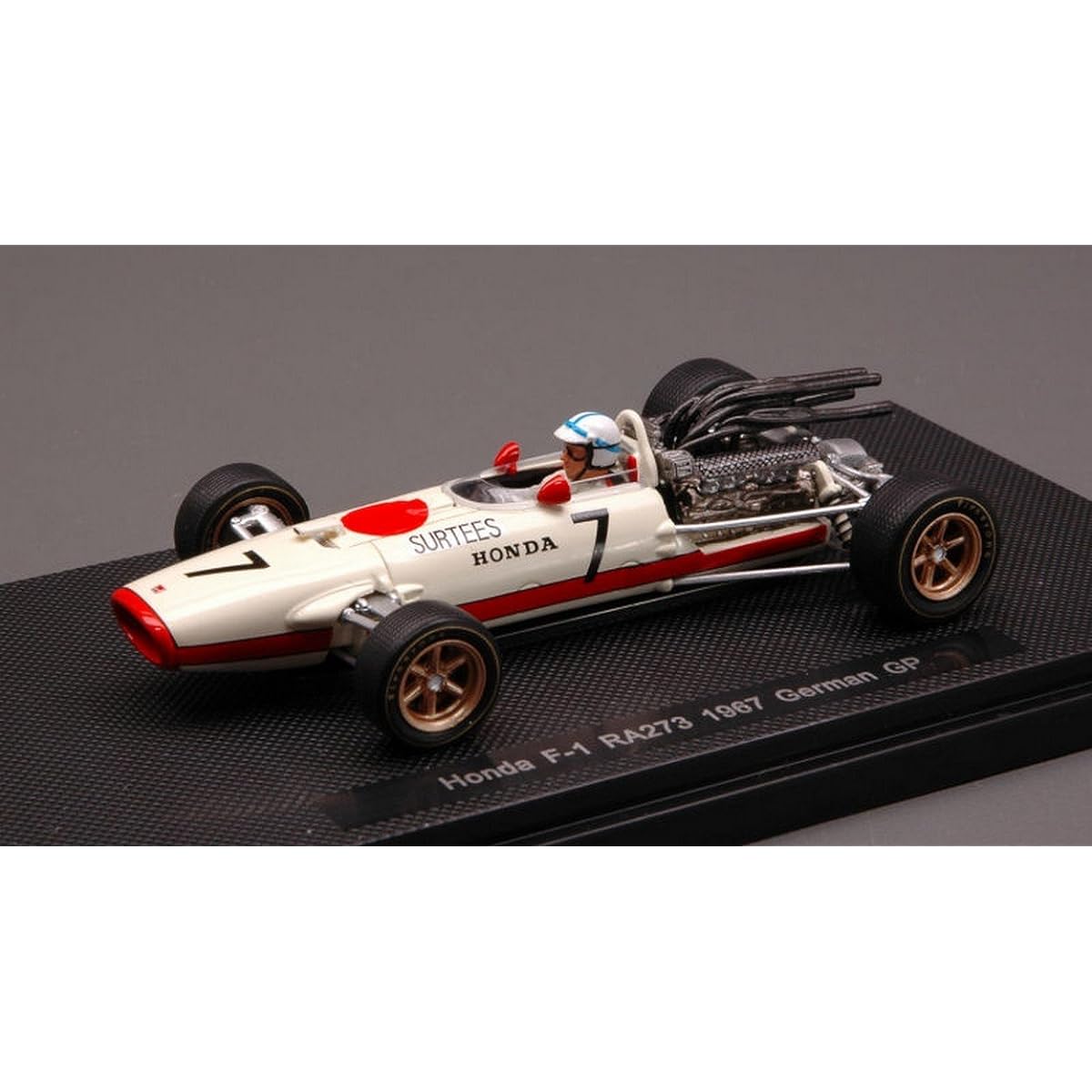 Ebro 1/43 Honda RA273 1967 German GP #7 White (Resin Model) Finished Product