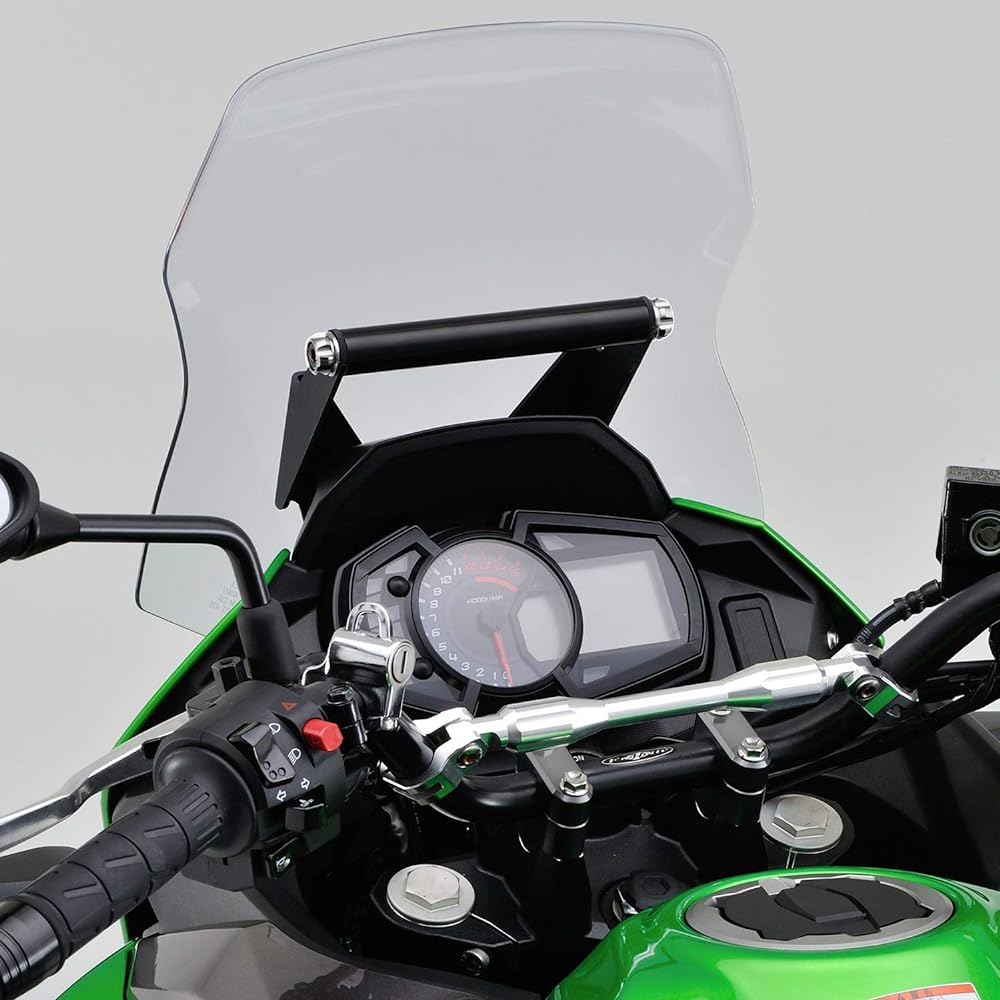 Daytona Motorcycle Screen Clamp Bar for VERSYS-X 250 Screen Mount Bar Holder Ash Silver 16806
