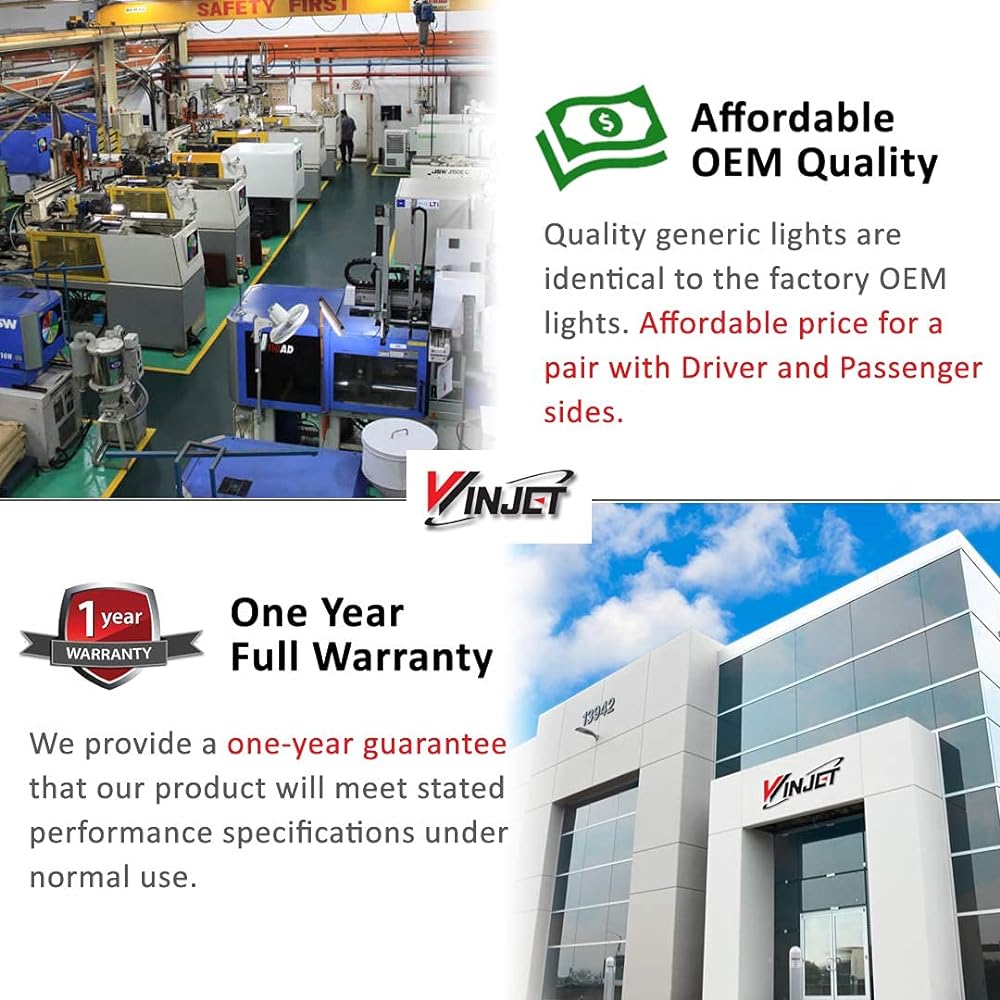 Winjet OEM Series [2011 2012 2013 2015 2016 2016 2017 Toyota Siena] Driving Foglight+Switch+Wiring Kit