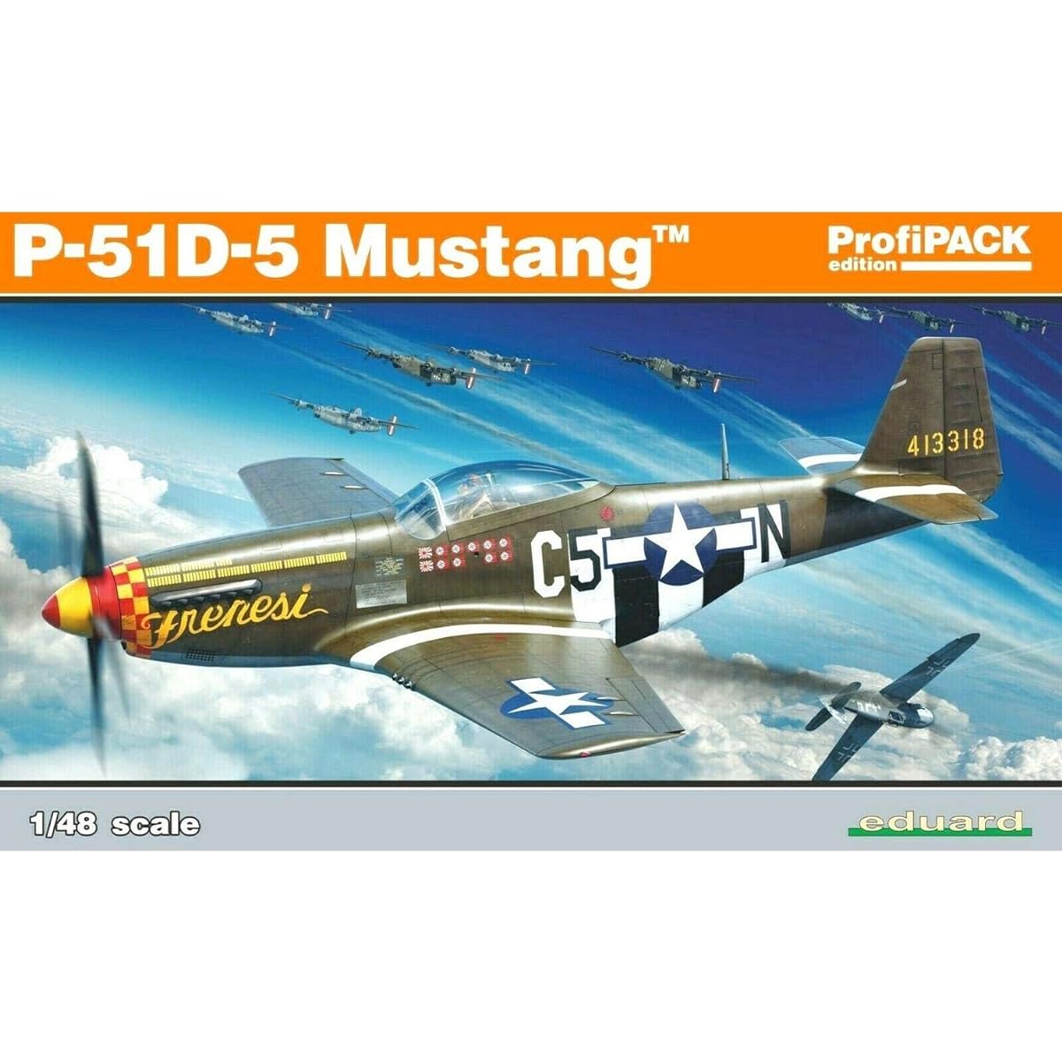 Eduard 1/48 Profipack US Army Air Corps P-51D-5 Plastic Model EDU82101
