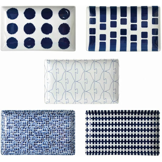 natural69 set product [QA10] swatch long square plate set of 5