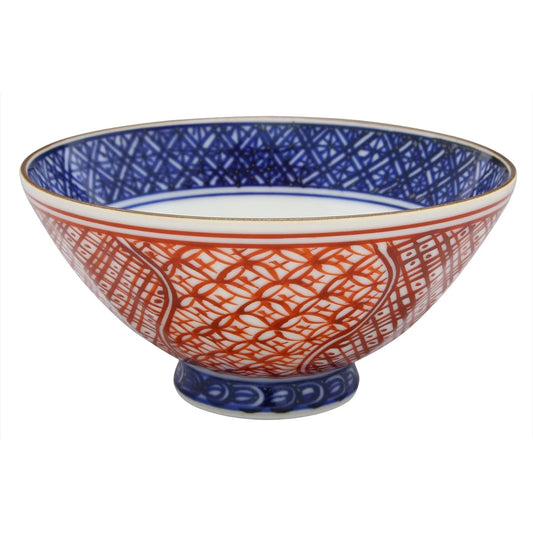 Kyoto ware, Kiyomizu ware, Shihogama Hime tea bowl (with gift box), Aka Shozui B8-6 Red