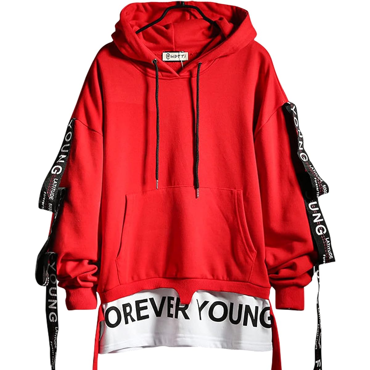 Sukinana Hoodie Men's Large Size Autumn Clothes Long Sleeve Cotton Hip Hop Hooded Sweatshirt Pullover Harajuku Style Korean Sweatshirt Clothes Spring Autumn