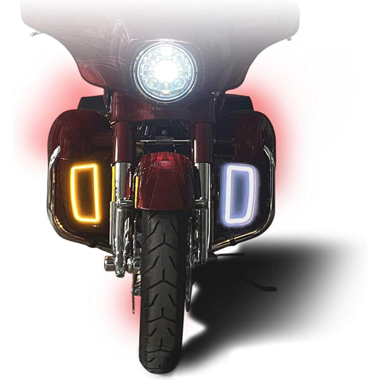 Custom Dynamics Dynamic Lower Fairing Insert for Harley Davidson Motorcycle