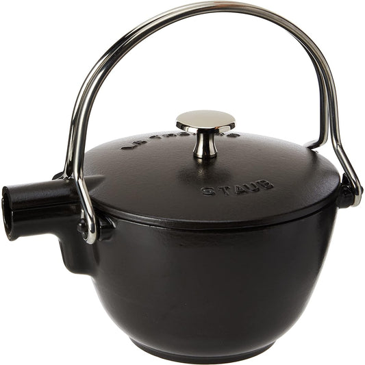 staub round teapot black 40509-421(1650023)