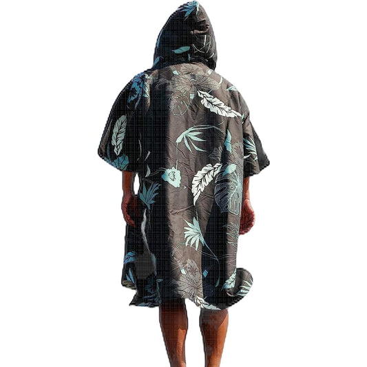 [Tavarua] Poncho Changing Clothes Microfiber Unisex Washable 3021