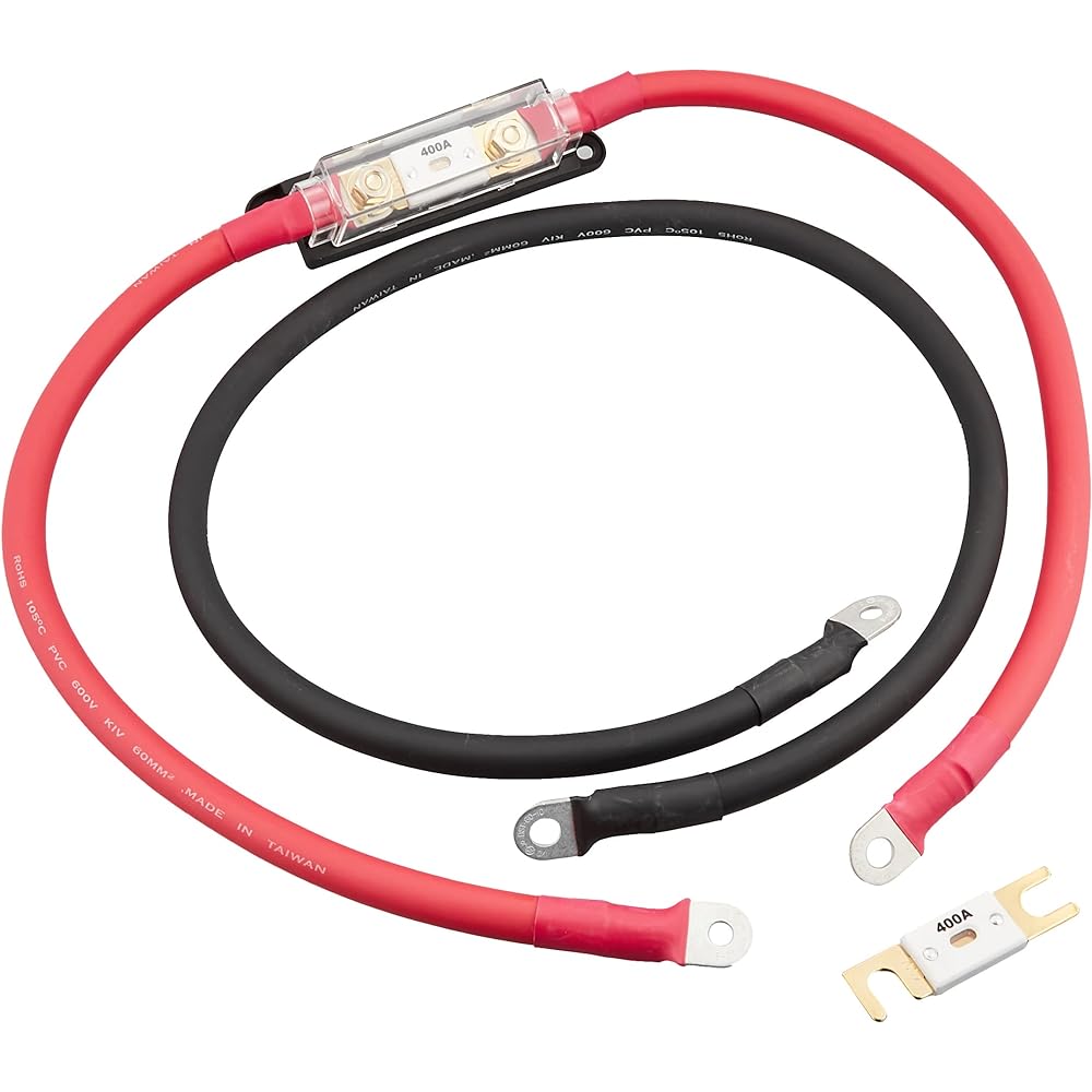 ONE GAIN 4000W class 24V type inverter fuse cable manufactured by COTEK SP4000-124 inverter compatible SP4024KIV SP4024kiv