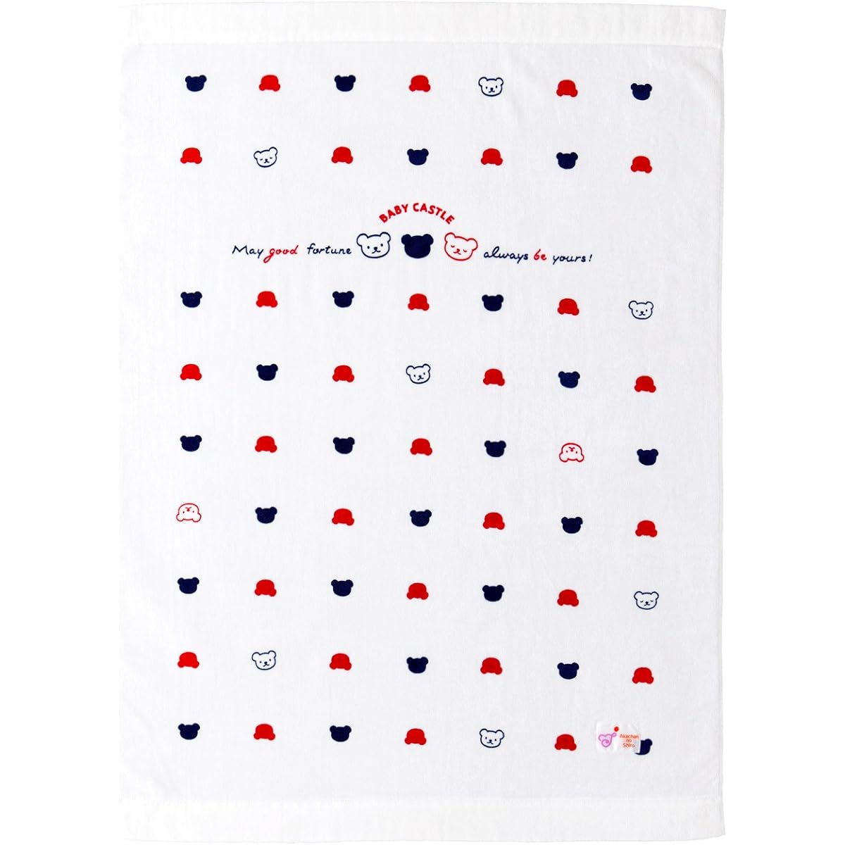 Towel blanket 120×85 tricolor made in Japan