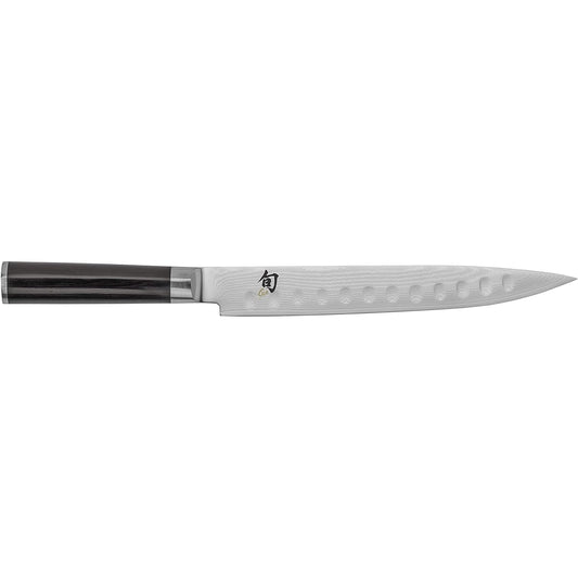 Kairushi Shun Classic Slicing Knife 225mm Dimple Made in Japan Shun Stainless Steel Knife