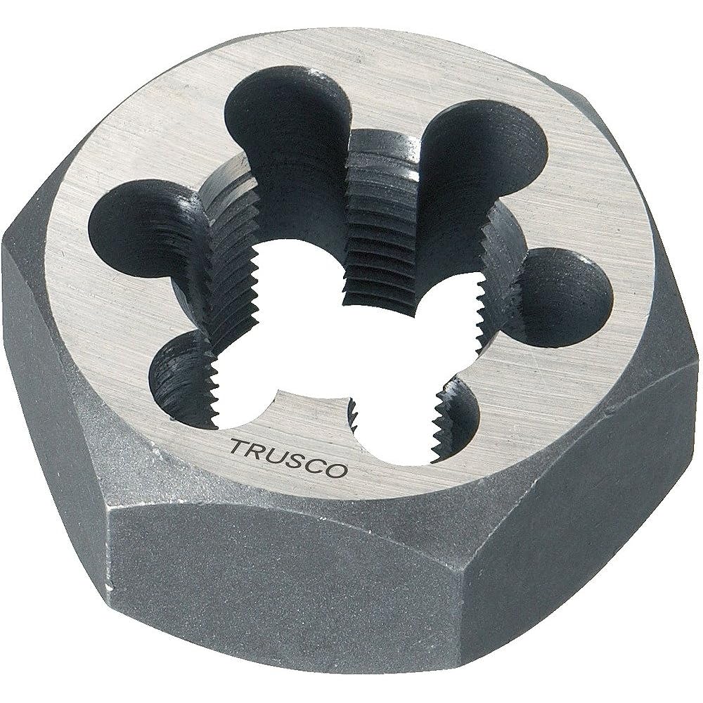 TRUSCO Hexagon Saraenat Dice Fine M18X1.5 TD6-18X1.5