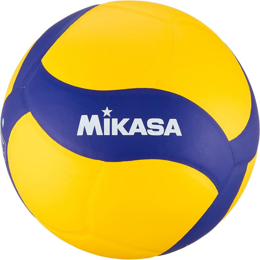 MIKASA Volleyball No. 4/No. 5 Practice Ball Yellow/Blue Recommended Internal Pressure 0.3~0.325 (kgf/㎠)