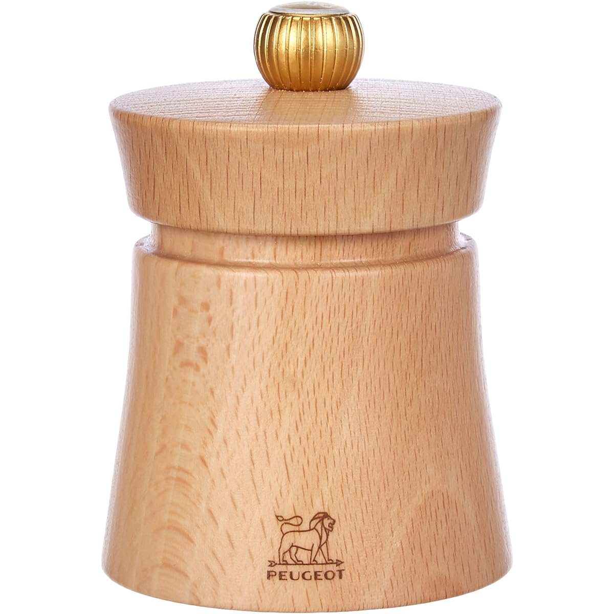 PEUGEOT Mill Salt Mill 8cm Tabletop Plain Wood Baya 27889