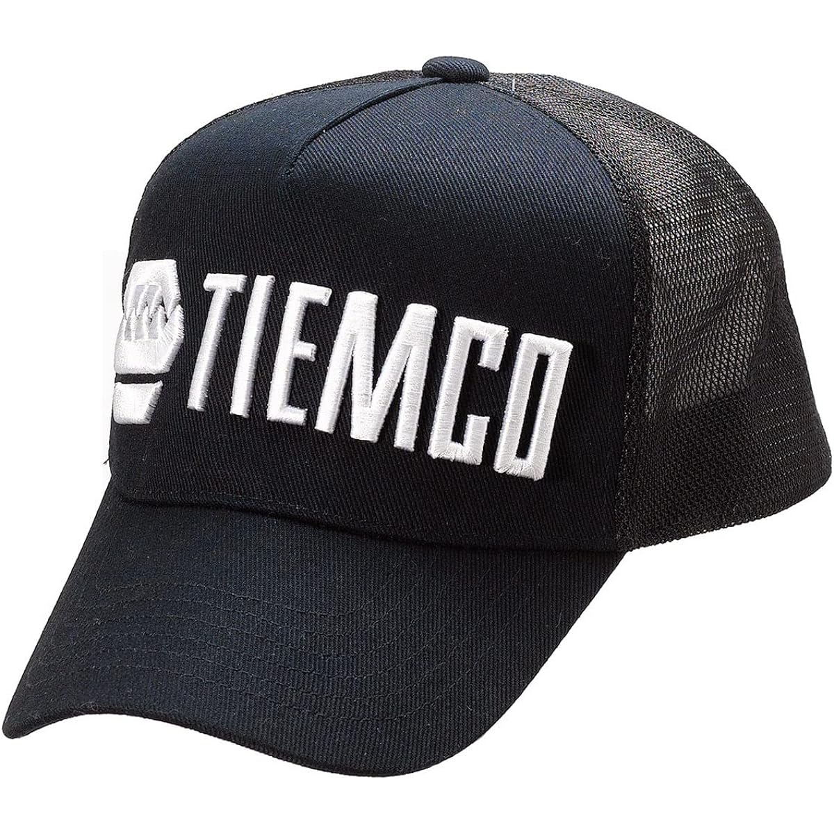 TIEMCO TIEMCO 5 Panel Mesh Cap Black (NO.612)