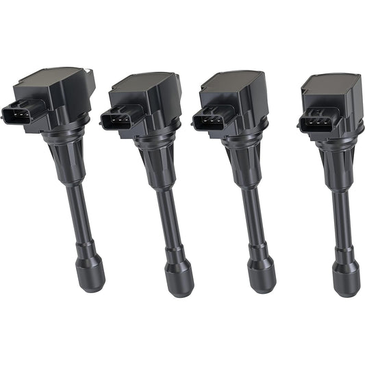 Ignition Coil Pack 4 pieces-Correspondence to Nissan & Infinity vehicles-2007-2017 Altima 2.5L Centrogue Cube VERSA, QX60, FX50, M56-22448JA00C 22448ED00 22448JA00A UF549