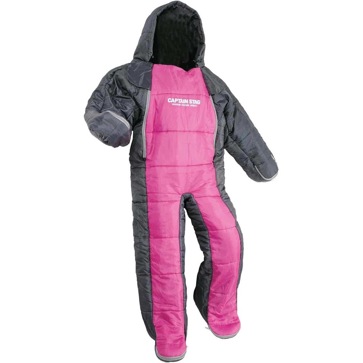 Captain Stag Sleeping Bag Washable Human-shaped Sleeper 140 Children's UB-13