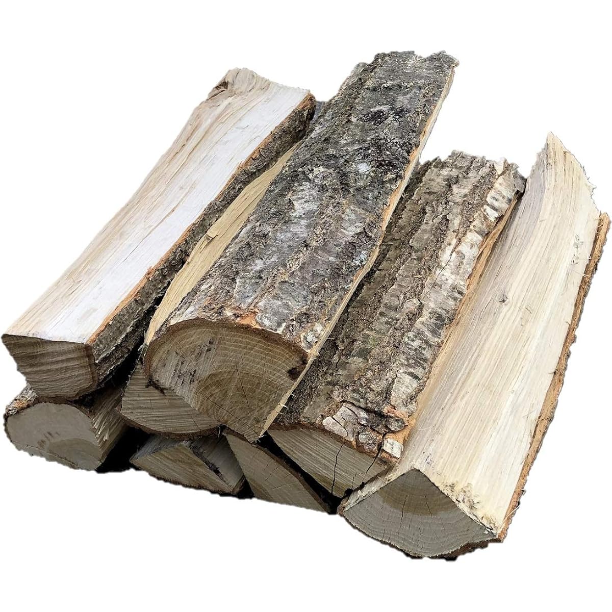 Northern Sangyo Co., Ltd. Nara Firewood, Firewood, Hardwood, Made in Iwate Prefecture [Long Burning, Low Smoke], Length Approximately 30cm, 20kg, Large Capacity, Cardboard Packed, Domestic Bonfire, Camping, Outdoor Stove, Fireplace