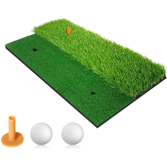 Putter Practice Mat, Golf Mat, Golf Practice Equipment, Shot Mat, Home Indoor Practice Rubber Mat, Artificial Grass