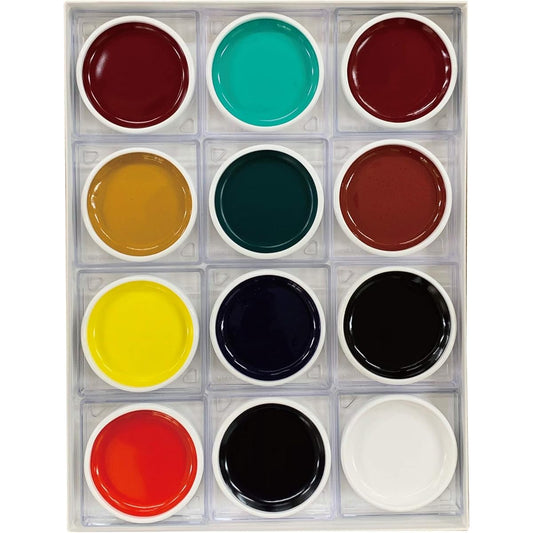KISSHO Japanese Painting Iron Pot 12 Color Set