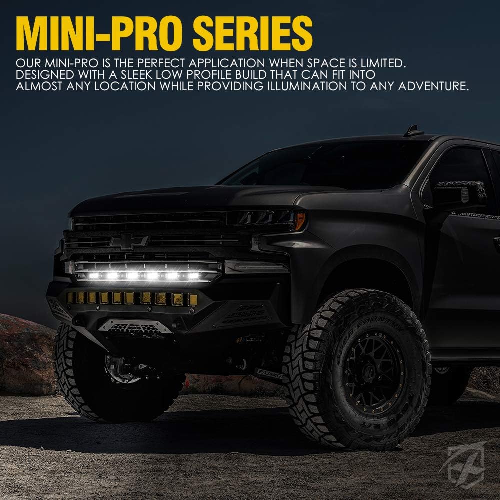 XPRITE 3 -inch LED Work Light Off -Road Pod Light Cube Combo Flood Light Front Bumper Light Fog Light Universal Fit Track ATV UTV SUV Motorbay Boat Mini Pro Series