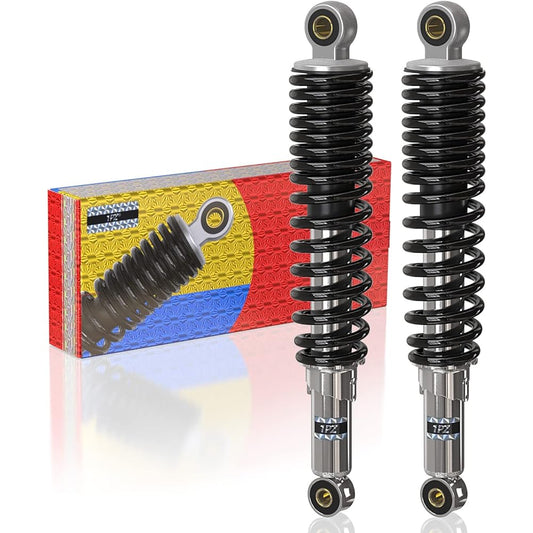 1PZ JPR-S01 Set of 2 330mm Rear Suspension 5 Levels Preload Adjustment for Honda Super Cub 50 70 90 110 Little Cub ATV Quad Dirt Motorcycle External Product