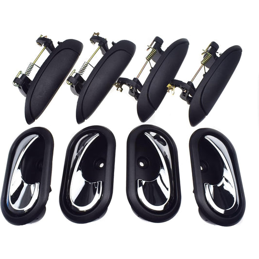 Car Parts Interior & Interior Exterior Door Handle Frontor Left Dachiia Sandero 2008-2011 7700433076 8200730863 8200730863 8200310580 Car Parts (Color: Inside Outside Kit)