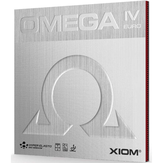 XIOM Table Tennis Rubber Soft Back Omega 4 Euro 10311