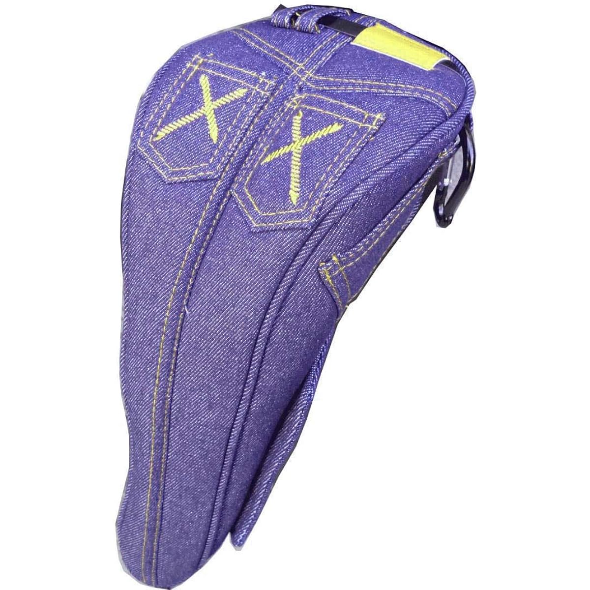 Golf head cover denim for fairway wood magnetic nb