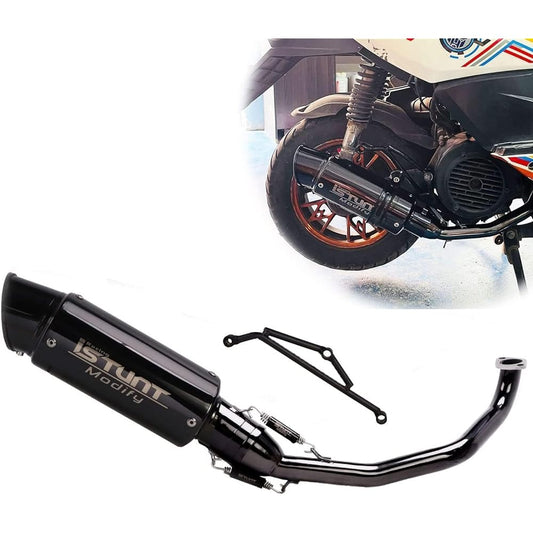 YOSAYUSA Full exhaust system slip -on muffler baffle header muffler for GY6