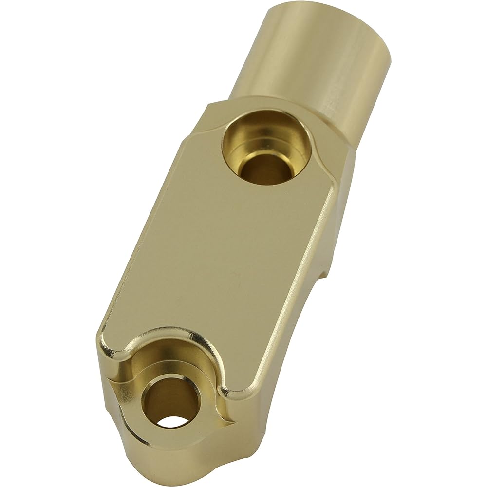 POSH Motorcycle Supplies Mirror Adapter for Brembo/NISSIN OEM Brake Master Champagne Gold 000703-12